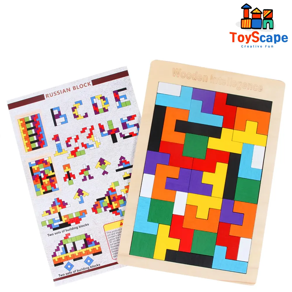 Russian Wood Puzzle - Image 2