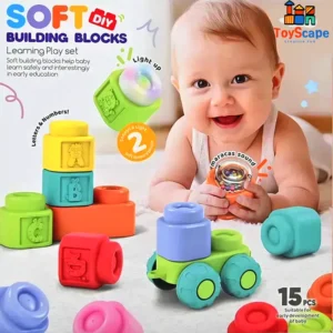 Soft Building Blocks 15 Pcs