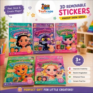 3D Removable Sticker Book