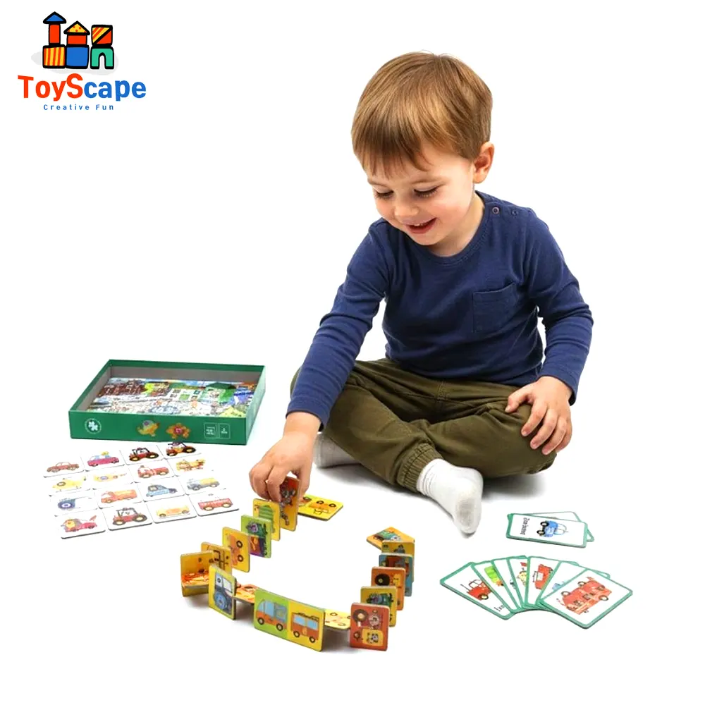 4-in-1 Traffic Educational Game Set - Image 4