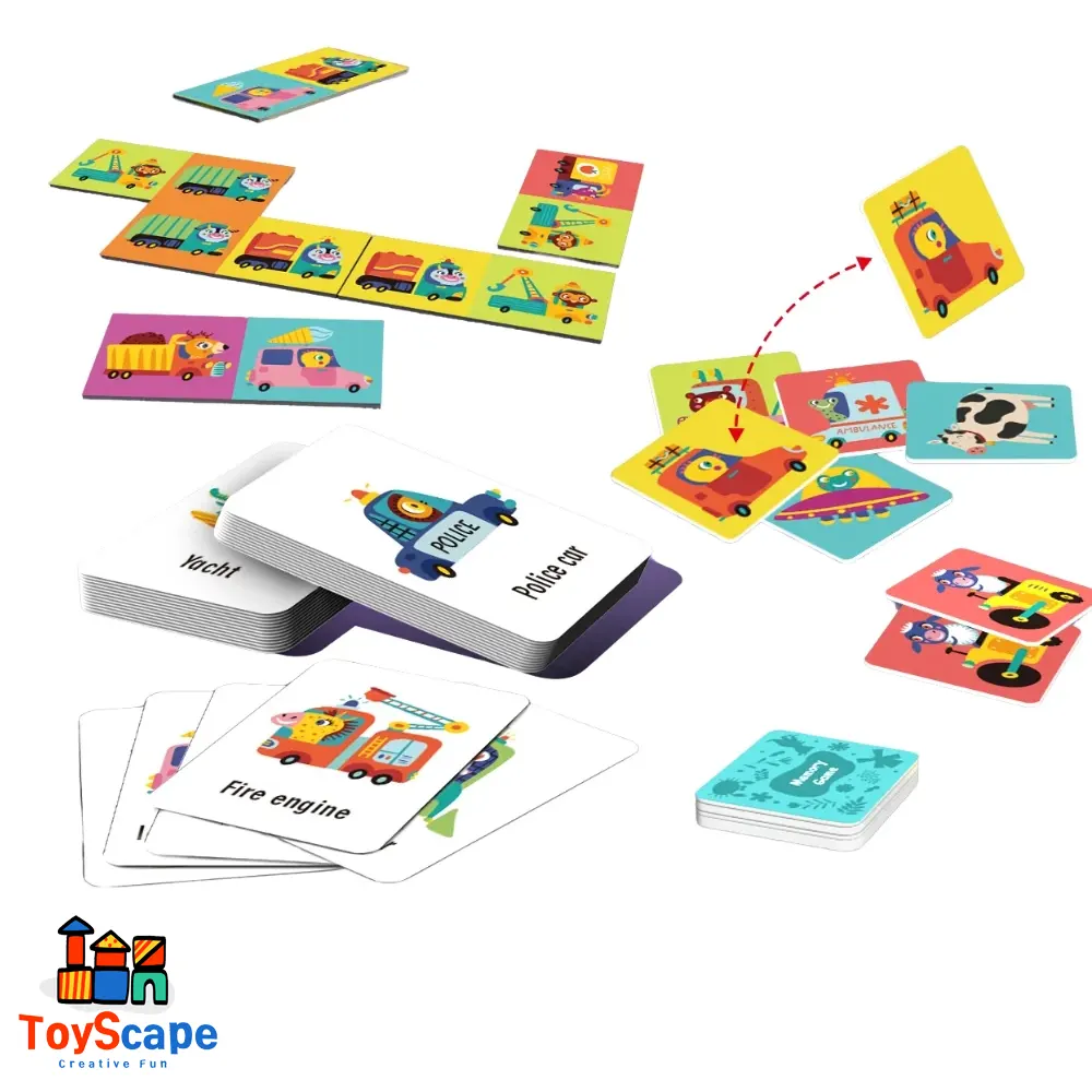 4-in-1 Traffic Educational Game Set - Image 3