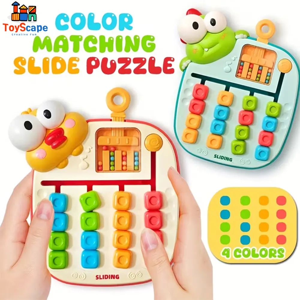 Color Matching Sliding Puzzle Game