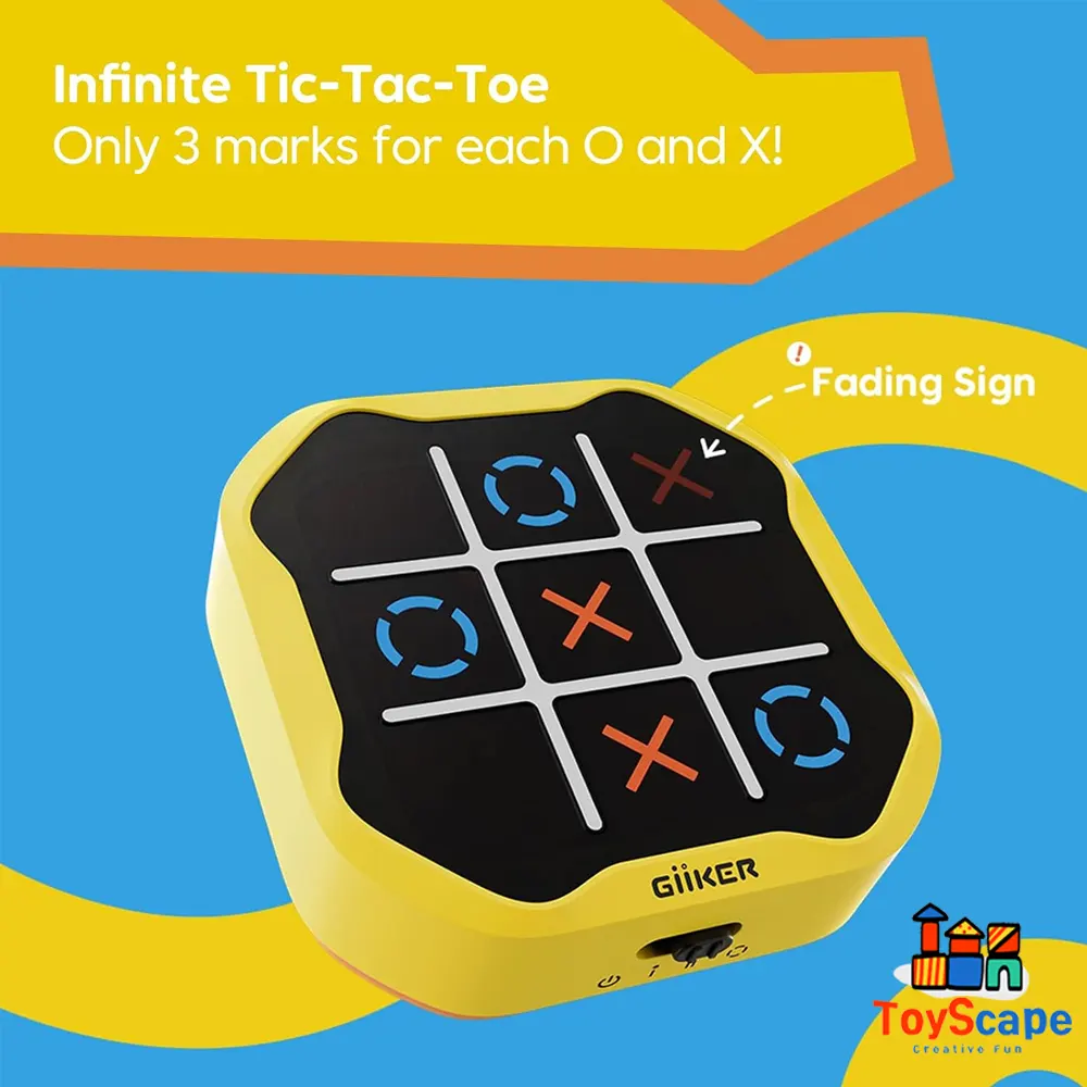 Tic Tac Toe Bolt Game | 3-in-1 Portable Travel Handheld Puzzle Game - Image 7