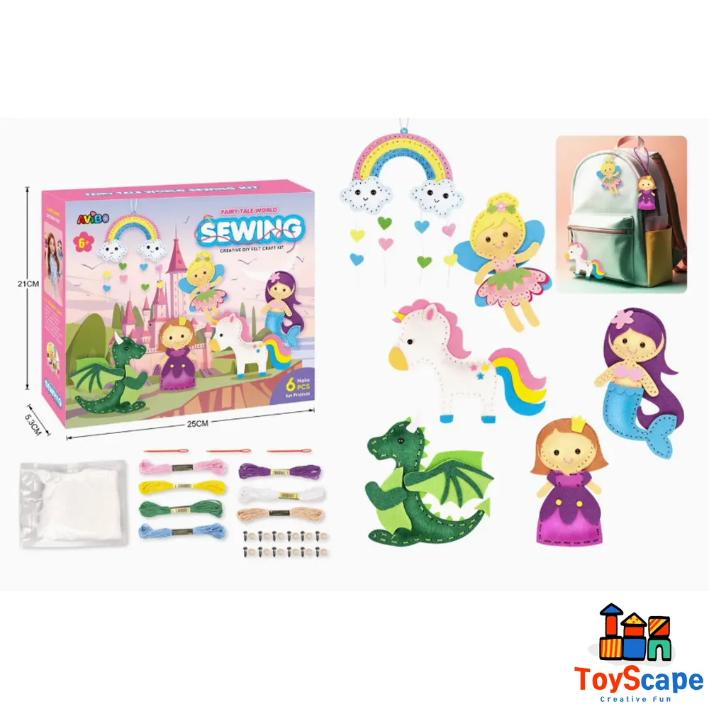 Fairy Tale World Sewing DIY Kit - Image 4