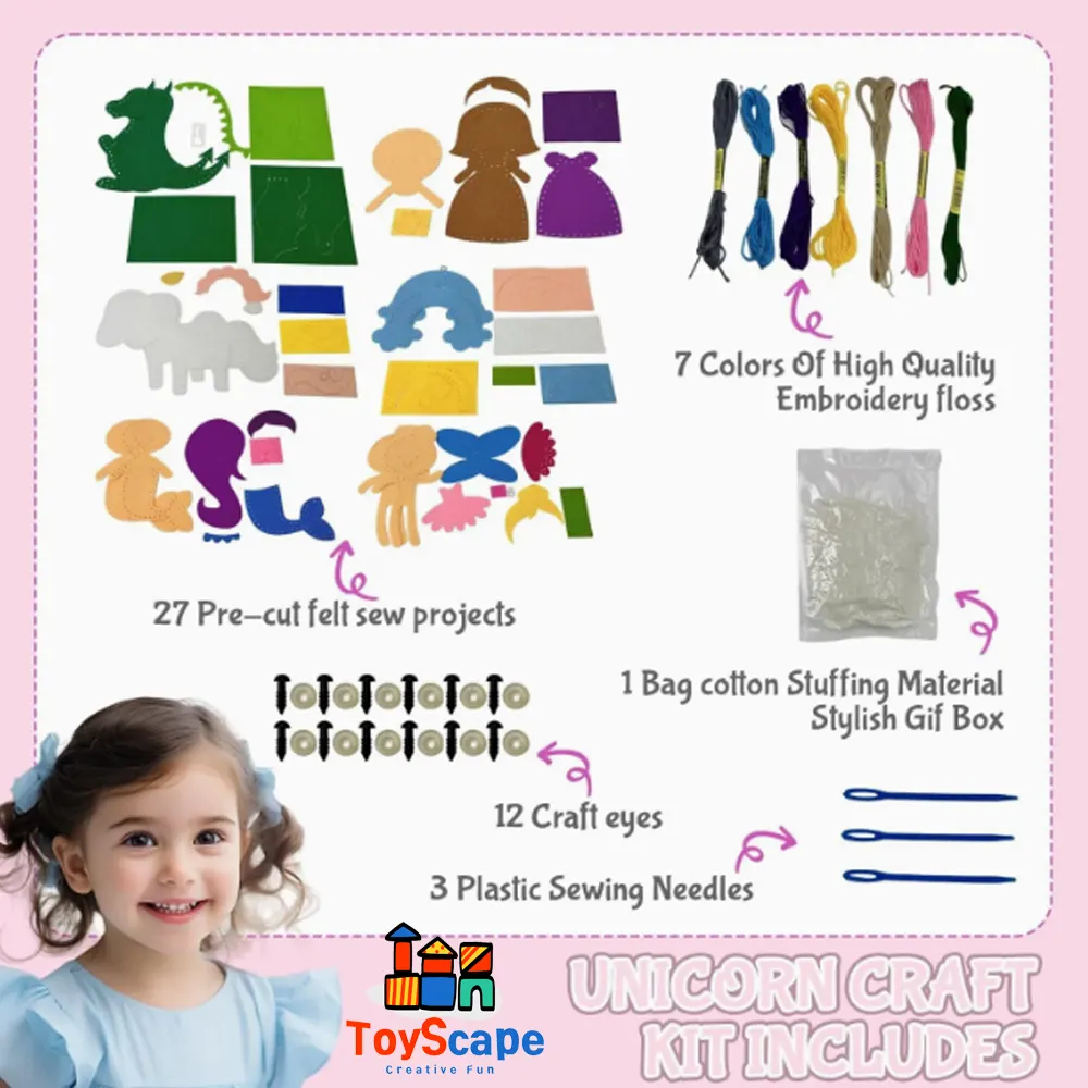 Fairy Tale World Sewing DIY Kit - Image 2