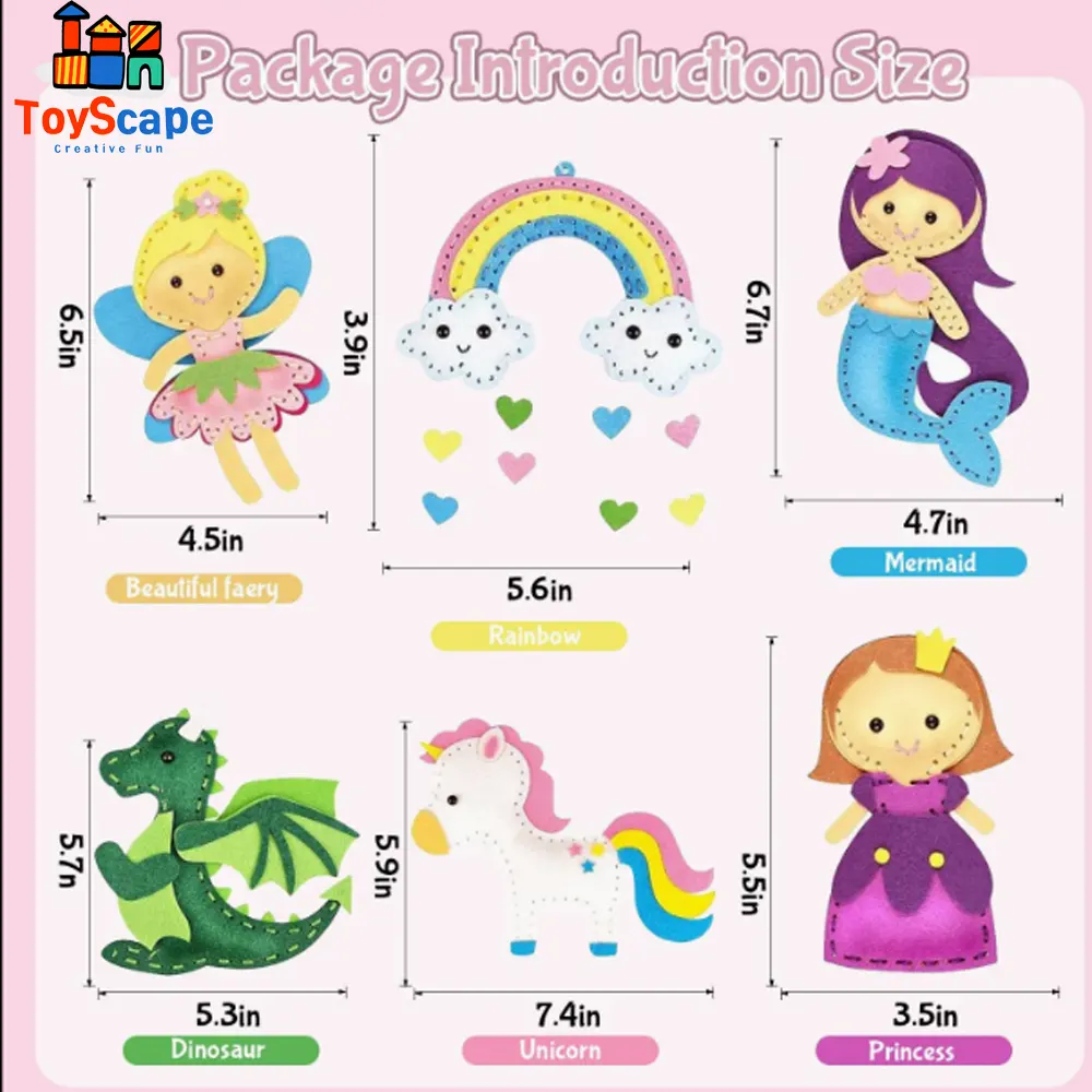 Fairy Tale World Sewing DIY Kit - Image 5