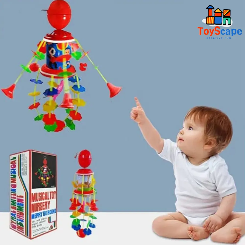 Musical Nursery Merry-Go-Round Hanging Toy - Image 2