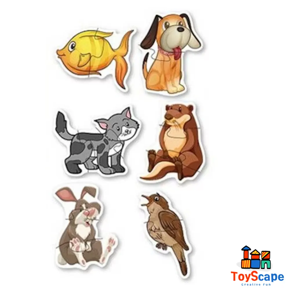 Kids Puzzle 2/3 Pcs in 3 Themes - Image 4