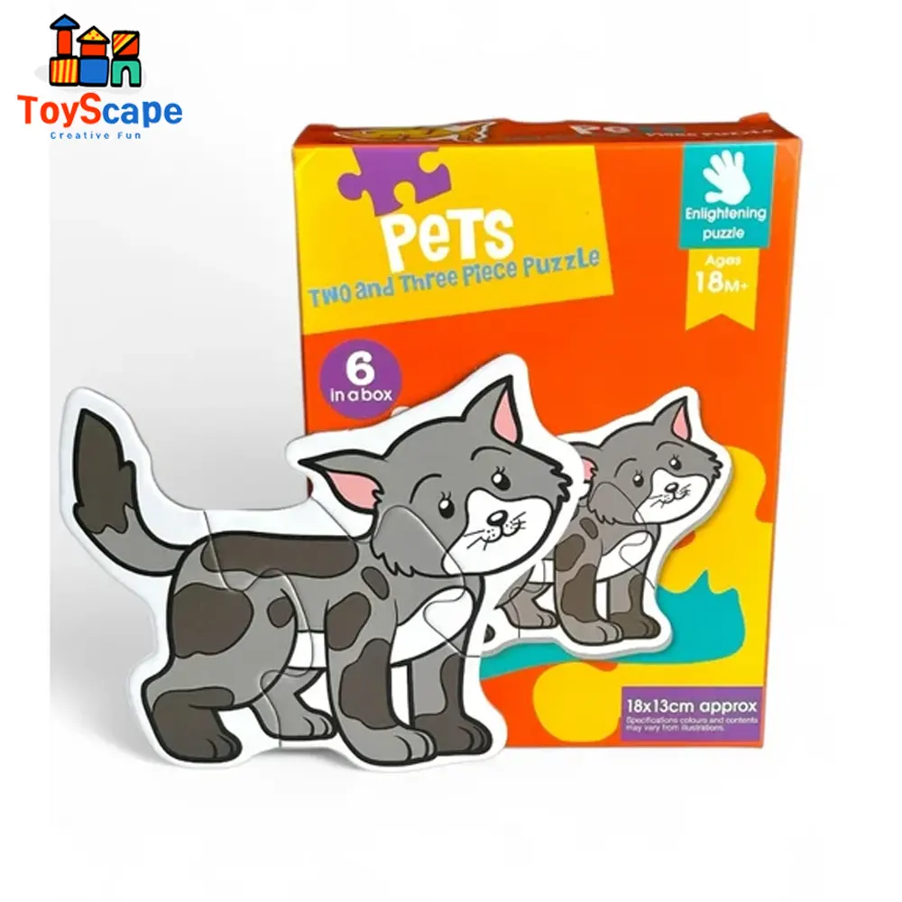 Kids Puzzle 2/3 Pcs in 3 Themes - Image 5