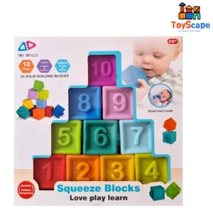 Soft Squeeze Sensory Building Blocks - Numbers