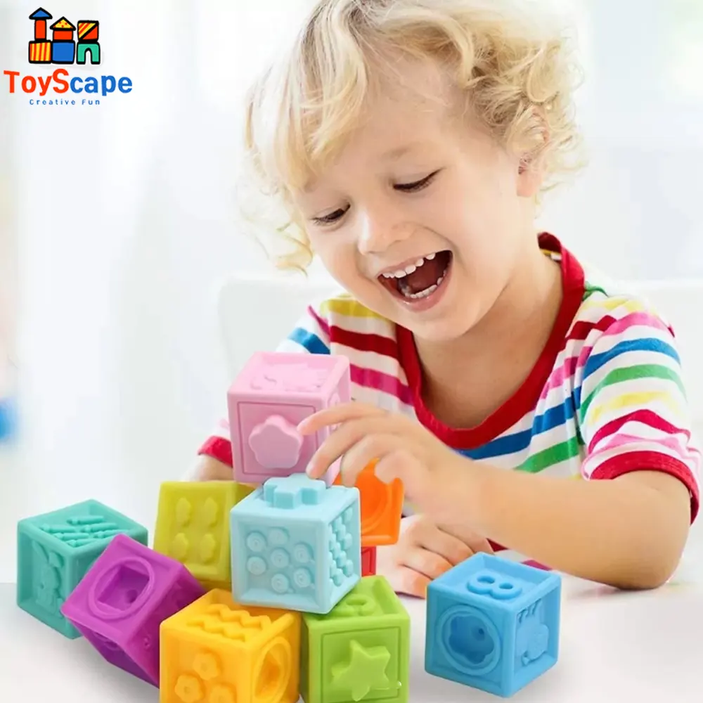 Soft Squeeze Sensory Building Blocks - Numbers - Image 2