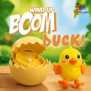 Wind-Up Duck Egg Toy