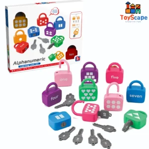 Alpa-Numeric Learning Lock Toy