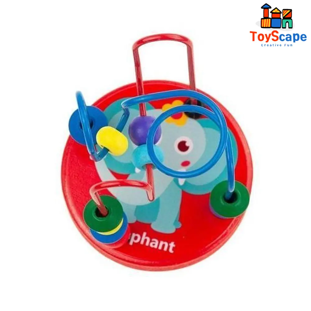 Mini Wooden Cartoon Bead Maze - Image 4