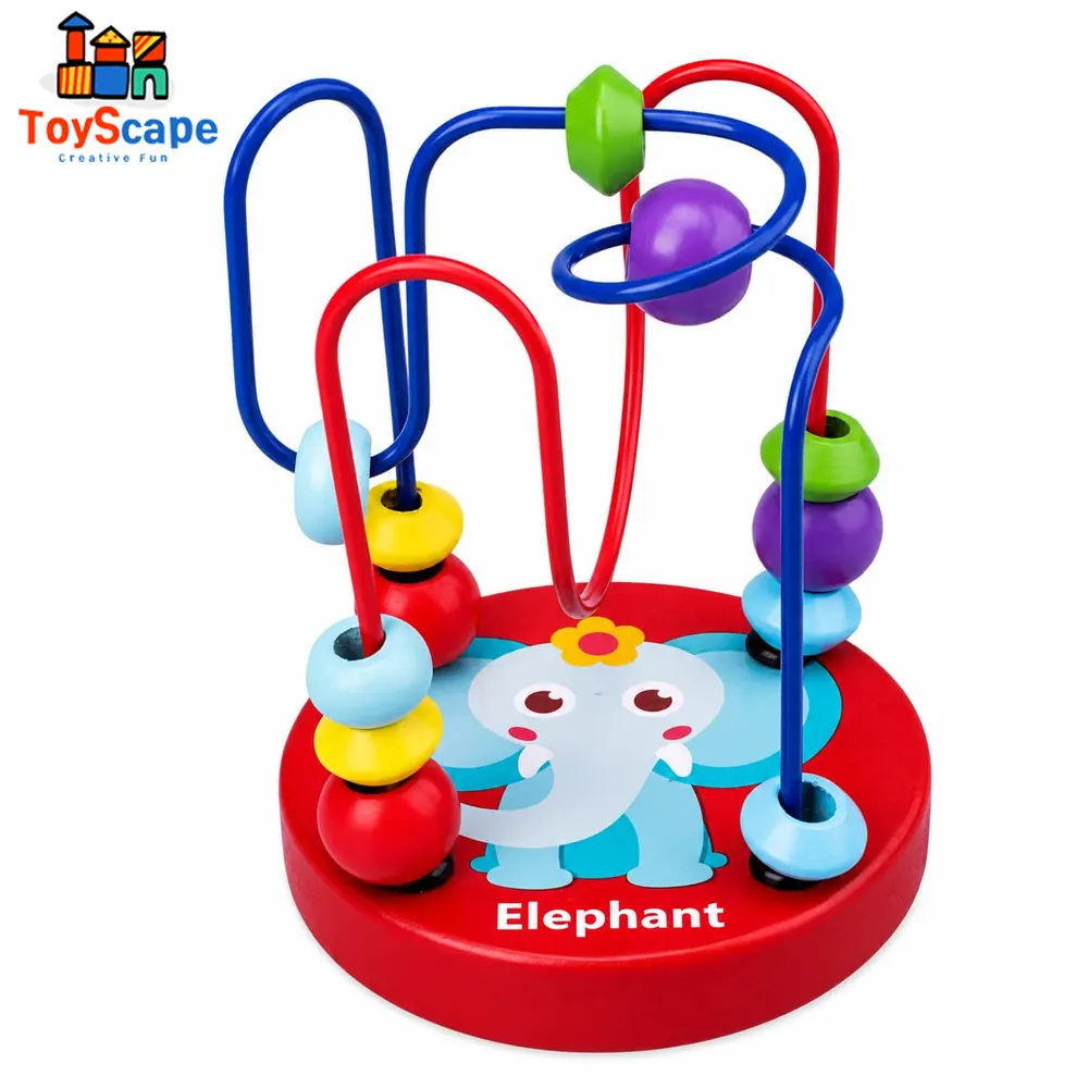 Mini Wooden Cartoon Bead Maze - Image 6
