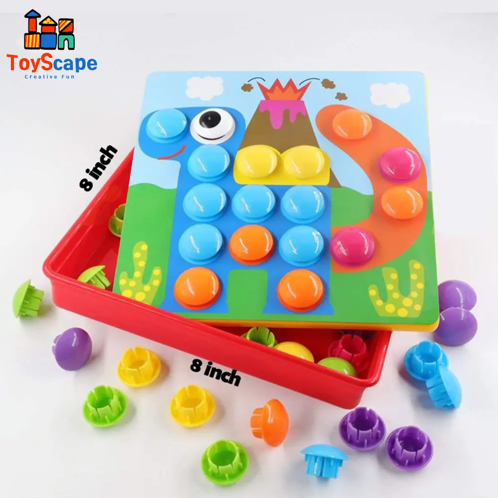 Mini Button Idea Color Matching Activity - Image 3