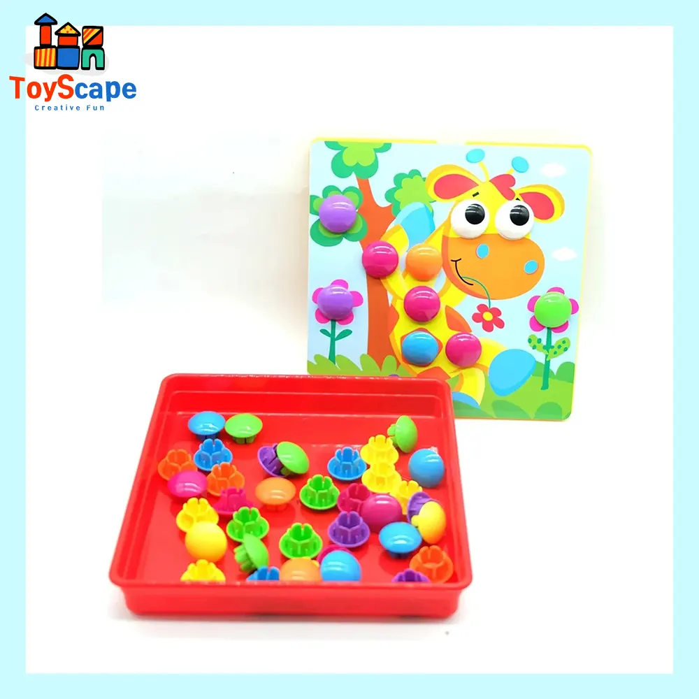 Mini Button Idea Color Matching Activity - Image 2