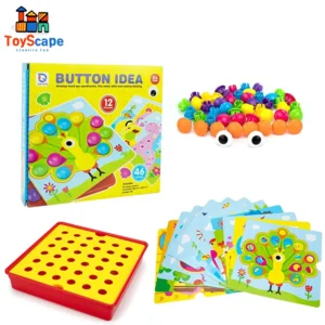 Mini Button Idea Color Matching Activity