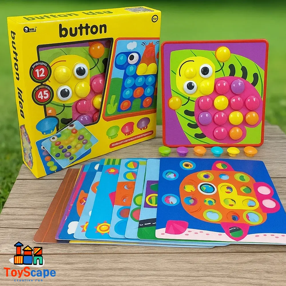 Mini Button Idea Color Matching Activity - Image 6