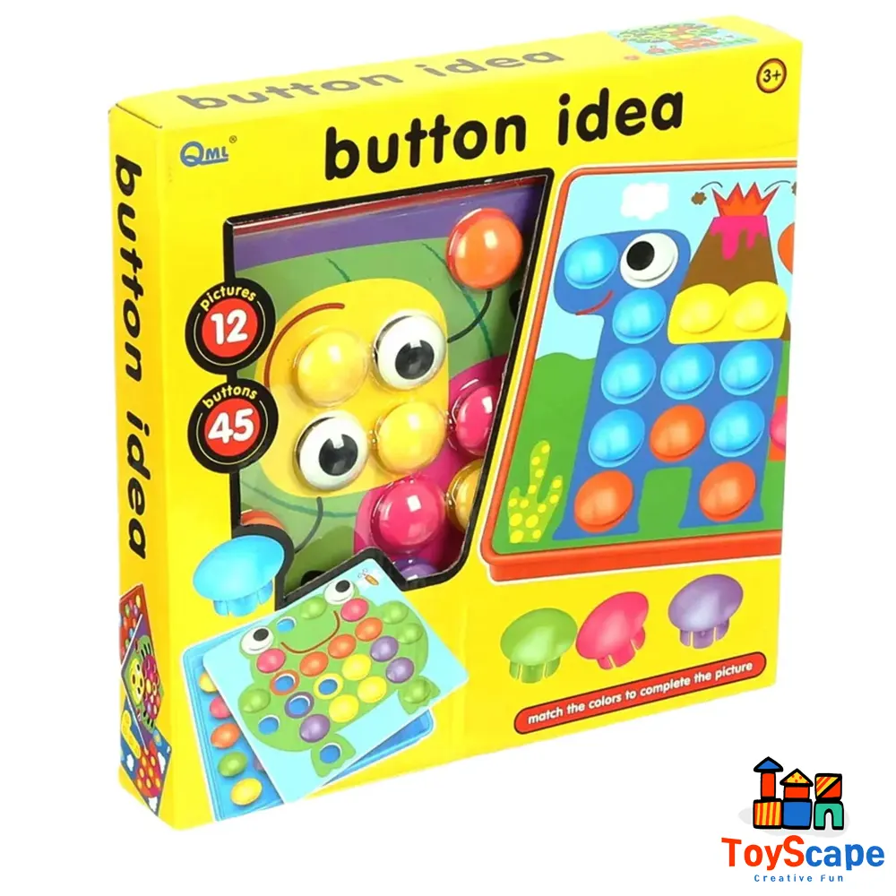 Mini Button Idea Color Matching Activity - Image 5