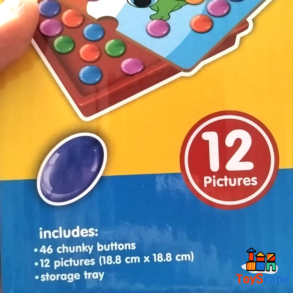 Mini Button Idea Color Matching Activity - Image 7