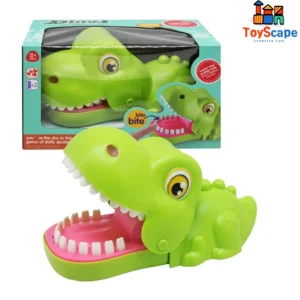Dinosaur Finger Biting Toy with Interactive Sounds