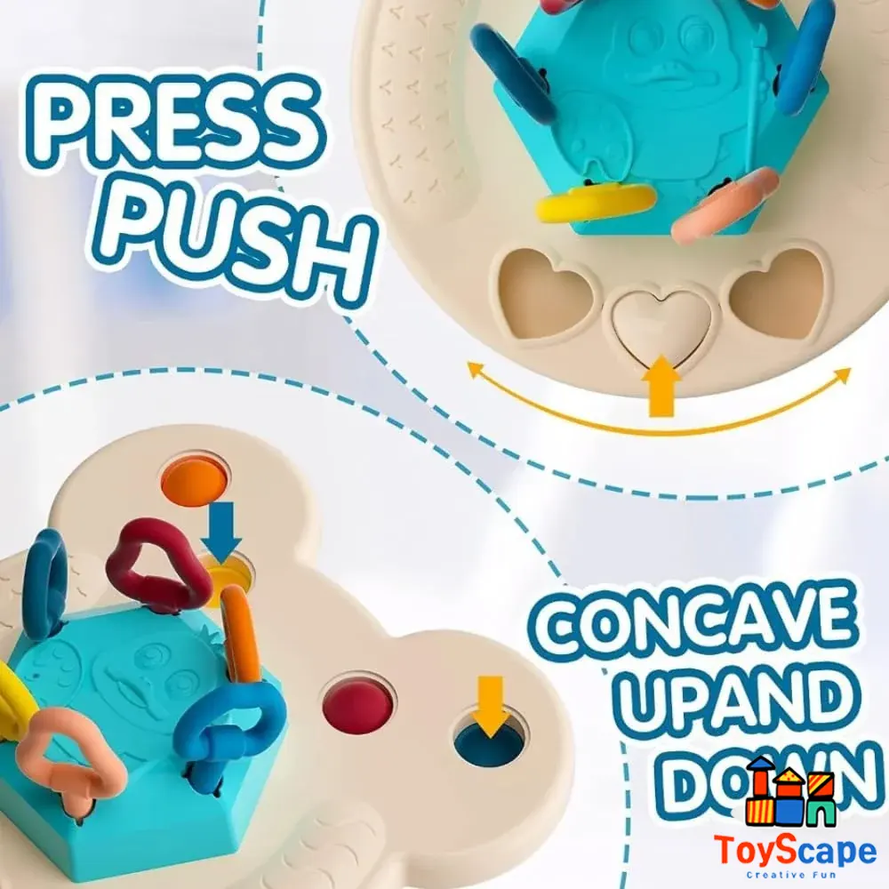 Funny Puller Sensory Teether Toy - Image 5