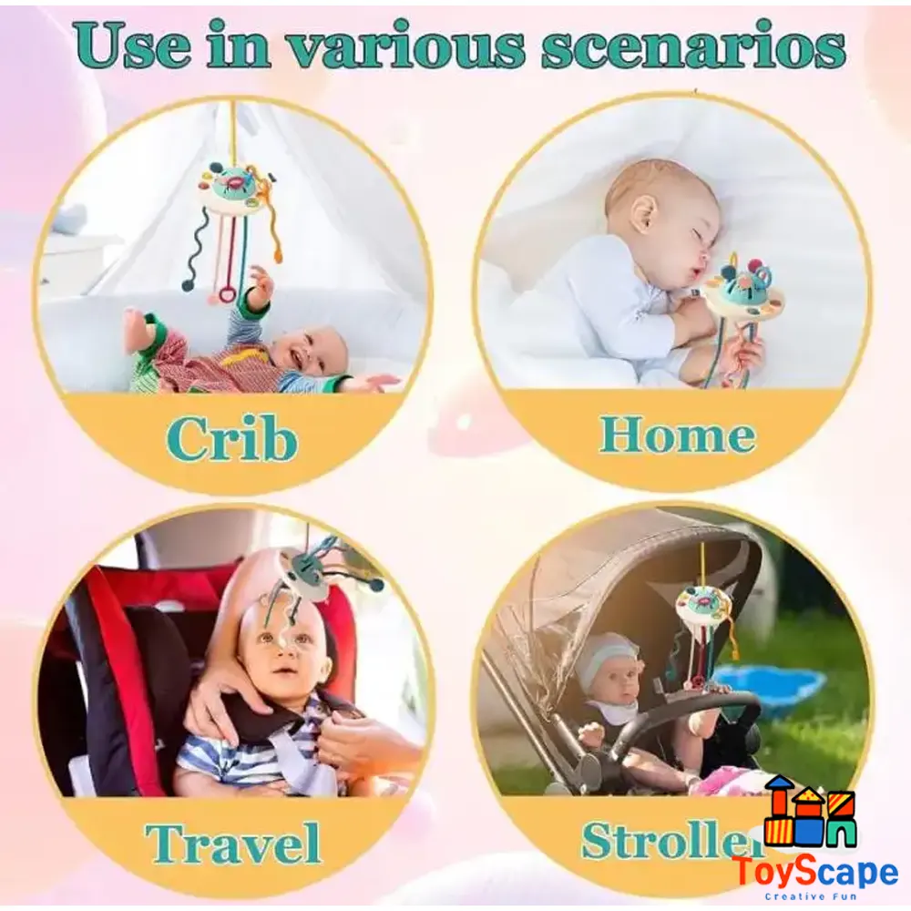 Funny Puller Sensory Teether Toy - Image 6
