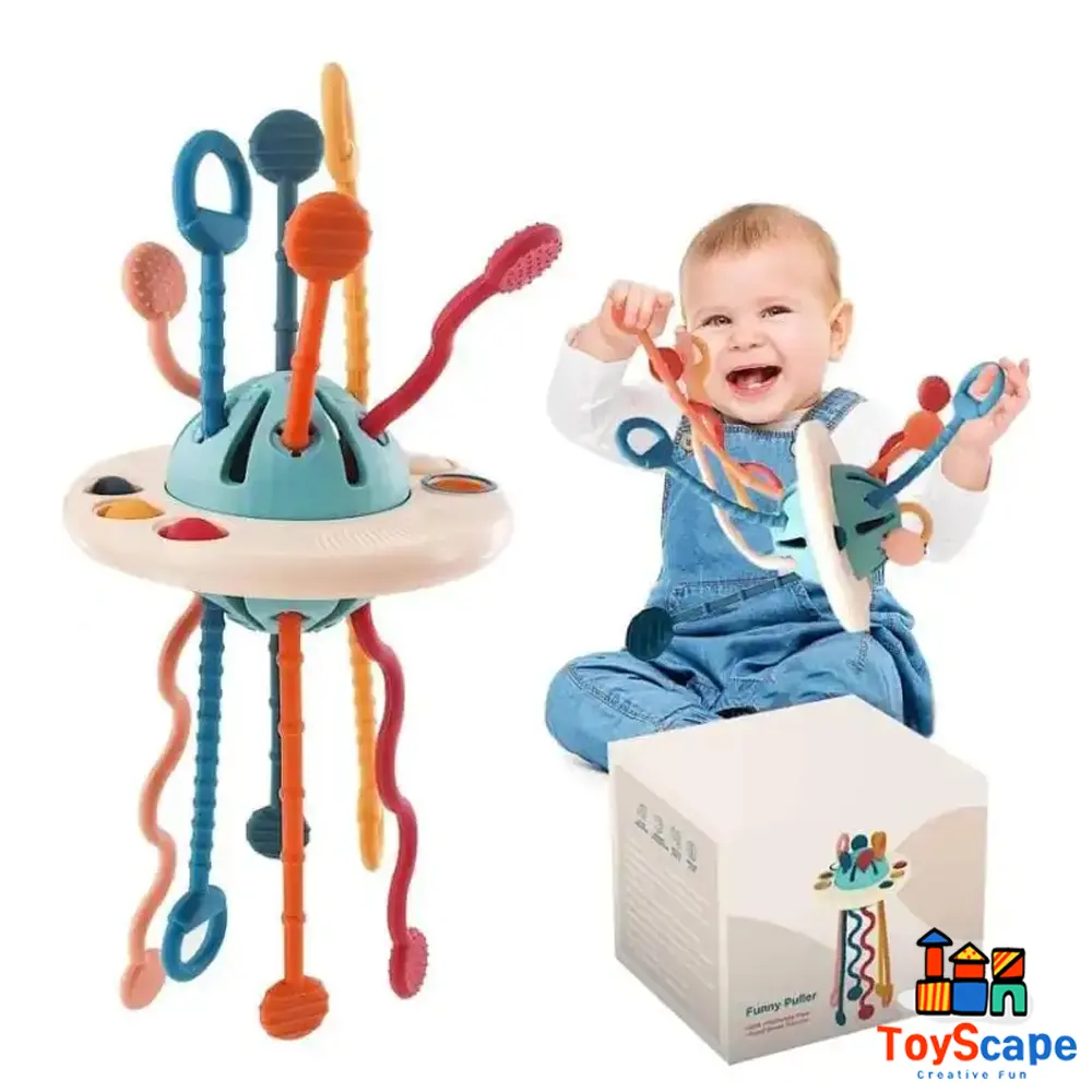 Funny Puller Sensory Teether Toy - Image 7