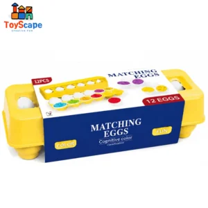 Matching Eggs – Shapes & Numbers Learning Toy