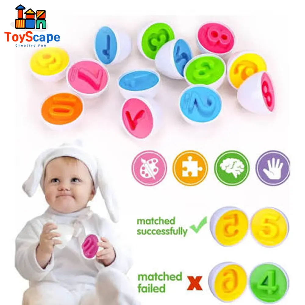 Matching Eggs – Shapes & Numbers Learning Toy - Image 5
