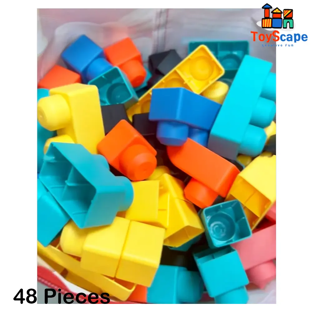 IQ Soft Building Blocks - 48 Pieces - Image 2