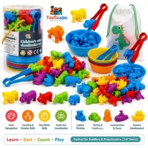 Counting & Color Sorting for Kids
