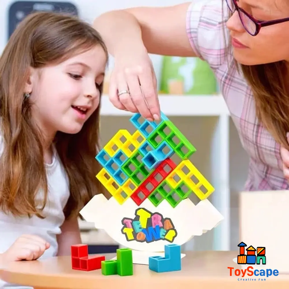 Tetra Tower Balance Game - Image 7