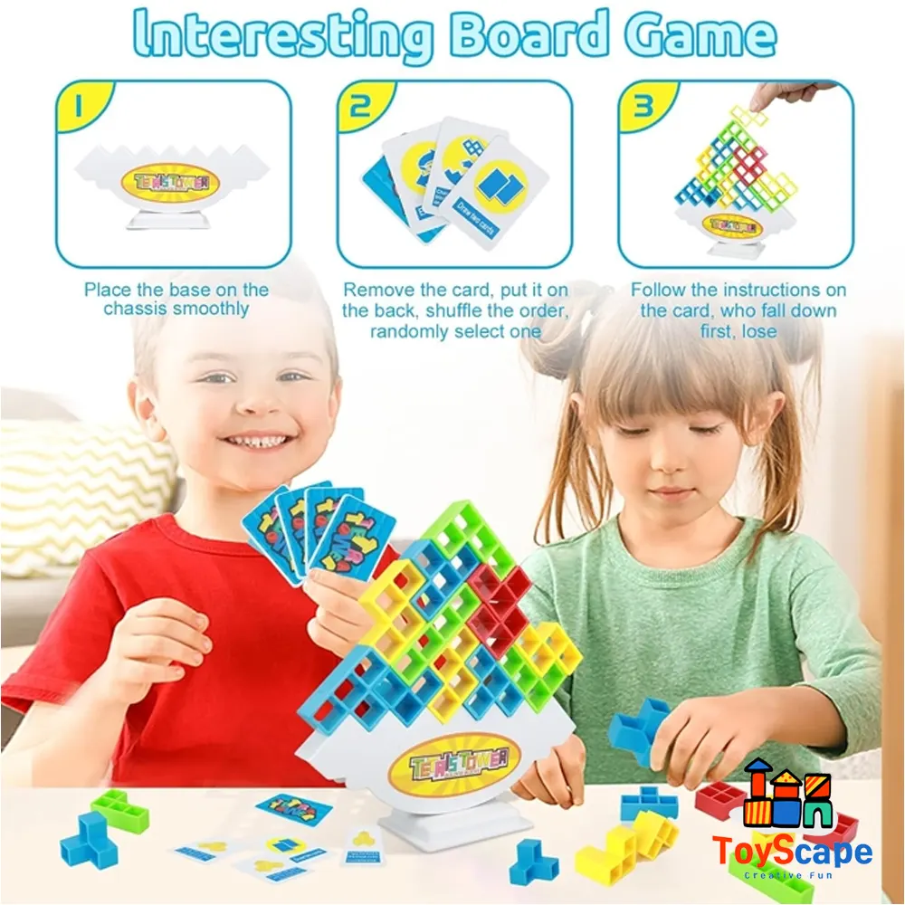 Tetra Tower Balance Game - Image 6