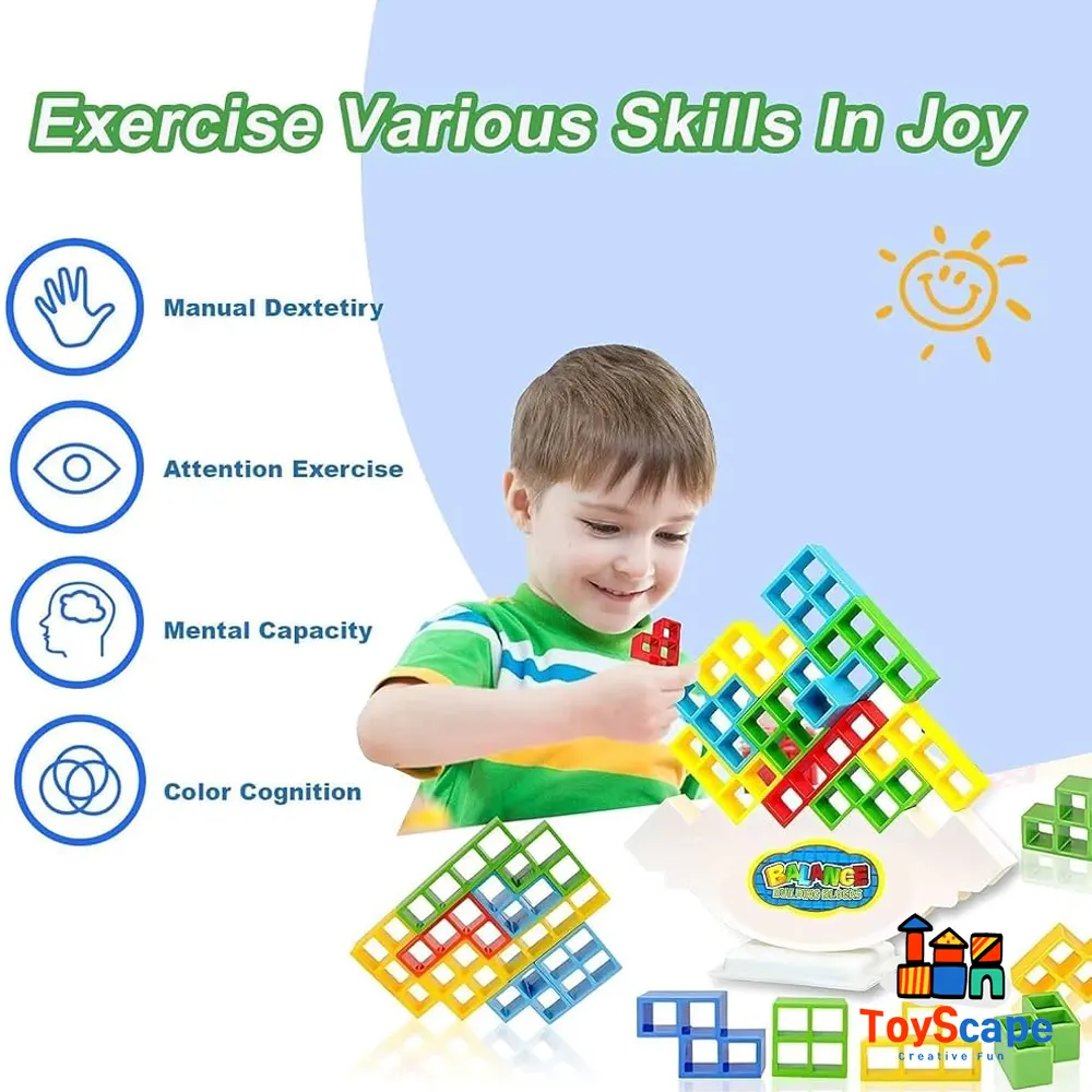 Tetra Tower Balance Game - Image 5