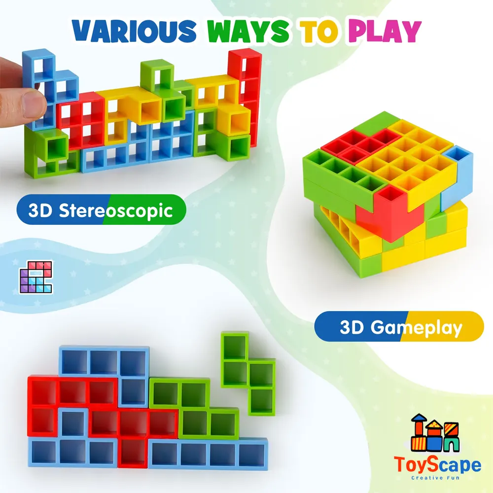 Tetra Tower Balance Game - Image 2