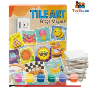 Tile Art Fridge Magnet - 10 Tiles