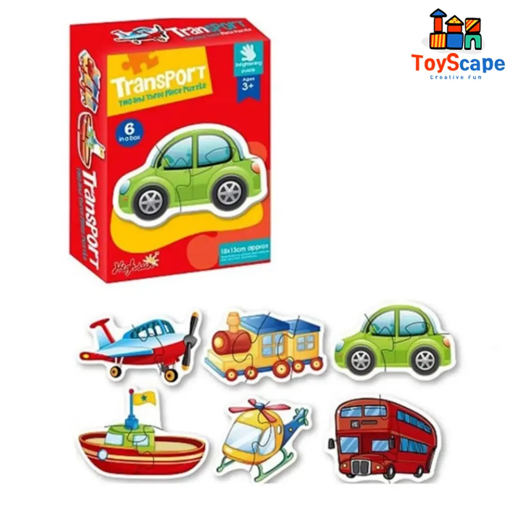 Kids Puzzle 2/3 Pcs in 3 Themes - Image 10