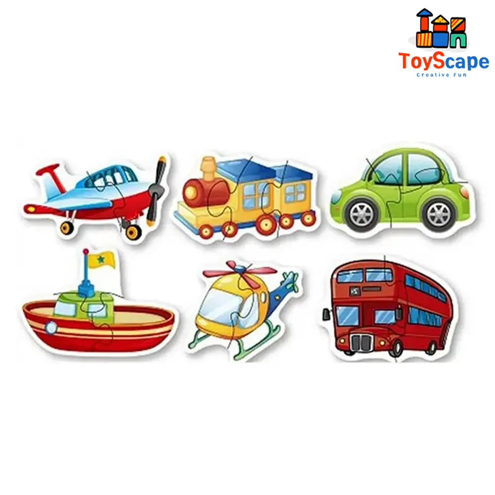 Kids Puzzle 2/3 Pcs in 3 Themes - Image 12