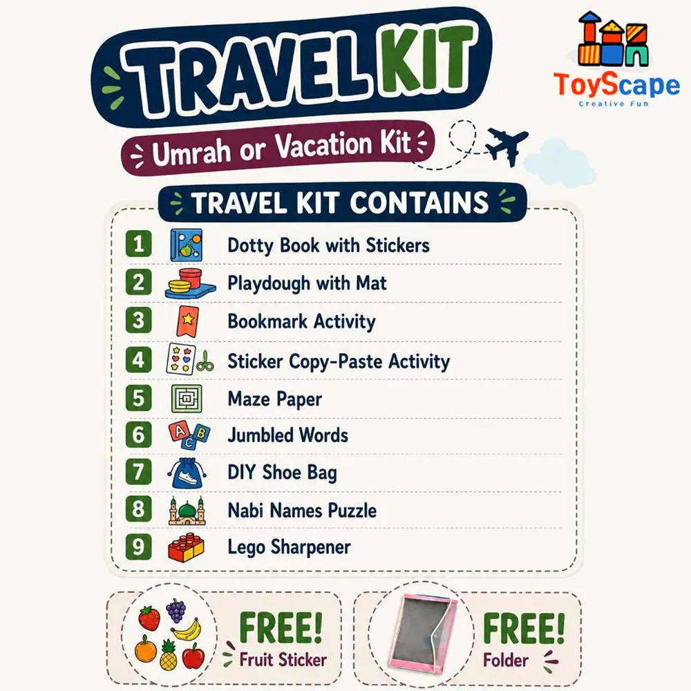 Travel Activity Kit For Kids - Image 2