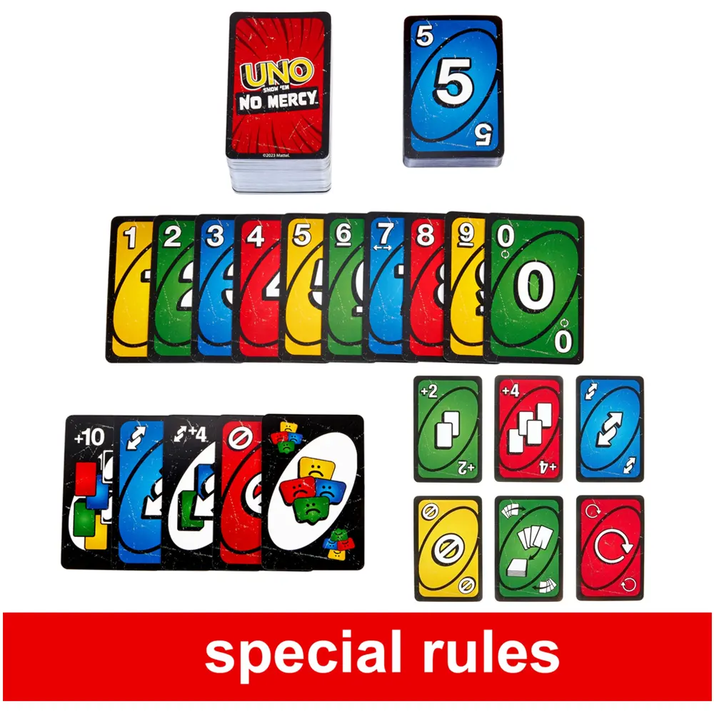 UNO No Mercy Card Game - Image 2