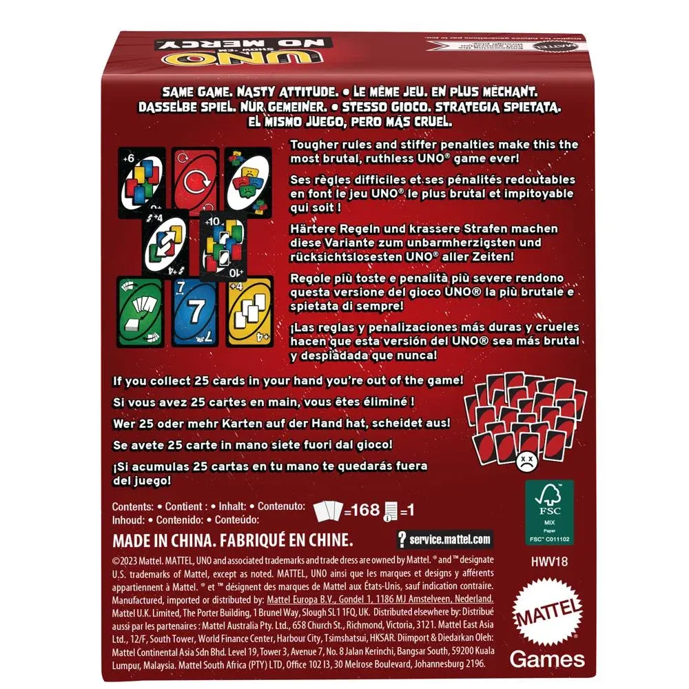 UNO No Mercy Card Game - Image 7