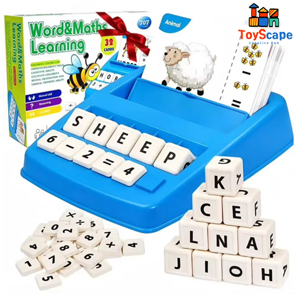 2-in-1 Word and Maths Learning Activity