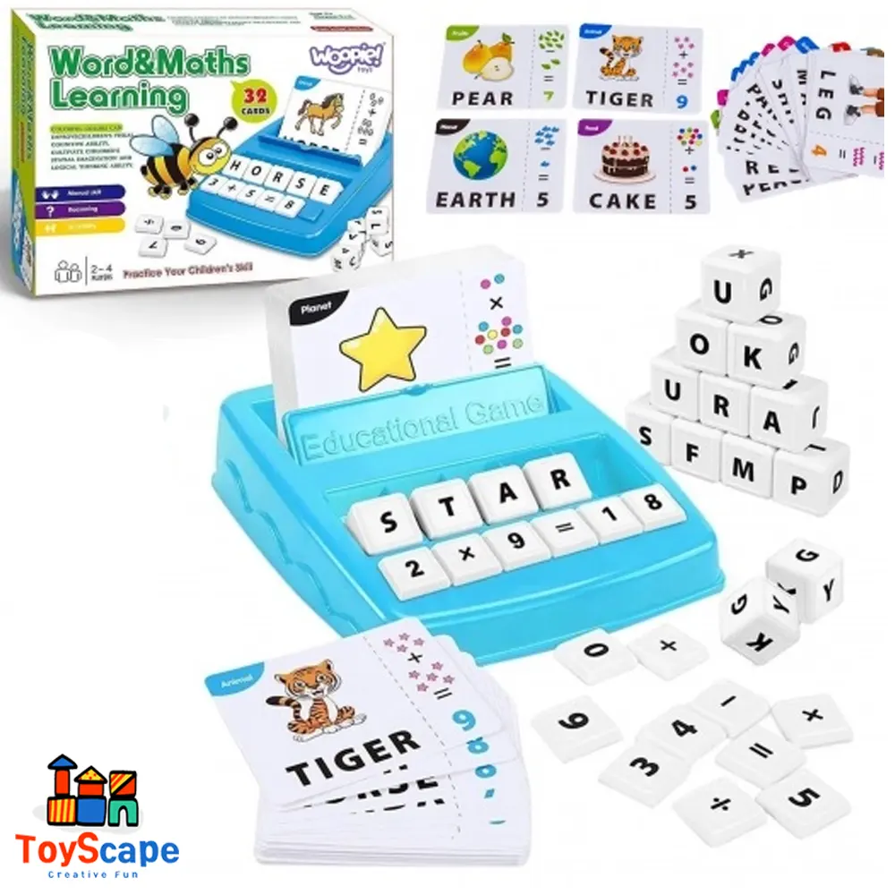 2-in-1 Word and Maths Learning Activity - Image 2