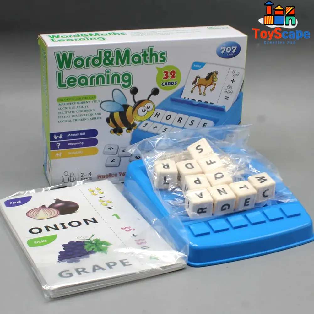 2-in-1 Word and Maths Learning Activity - Image 4