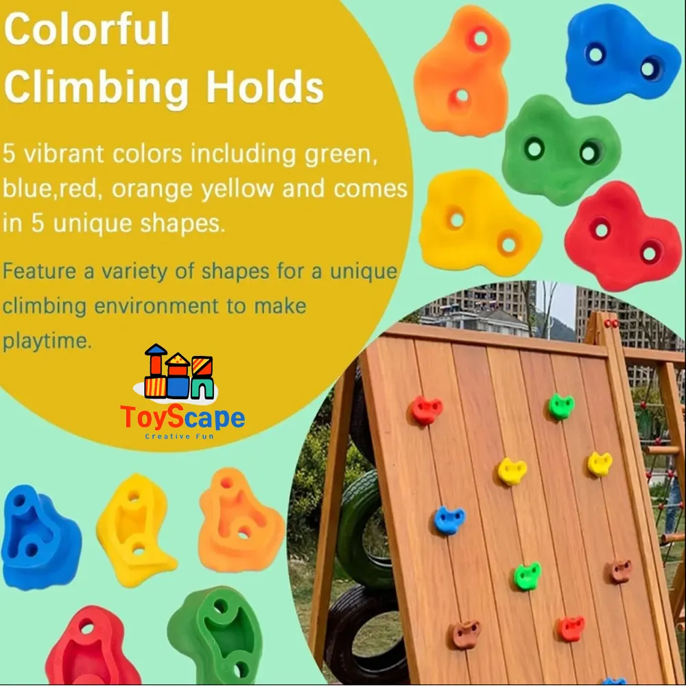 Climbing Holds – 10 PCS Rock Climbing Wall Grips - Image 4