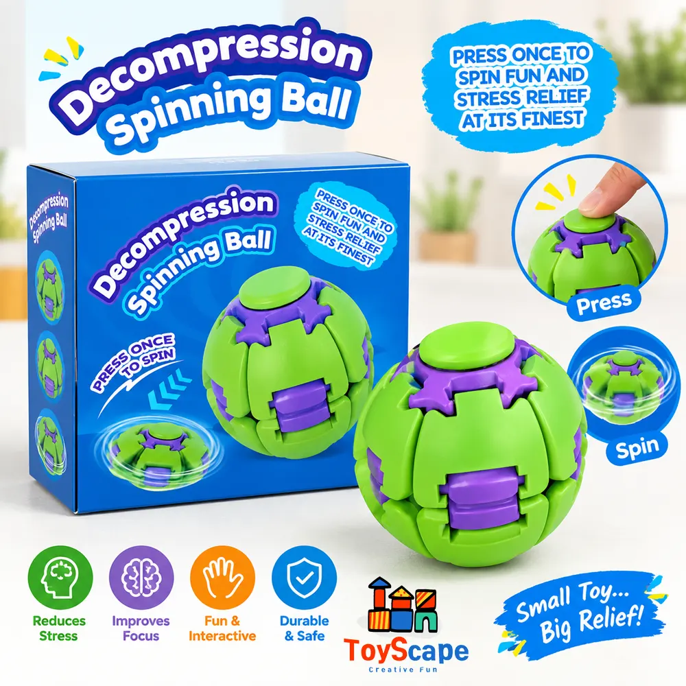 Colorful 3D Fidget Spinner Ball - Image 5
