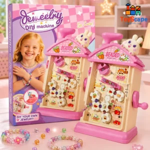 DIY Automatic Bead Threading Jewelry Maker Machine – Brand New Kids Bracelet Craft Kit