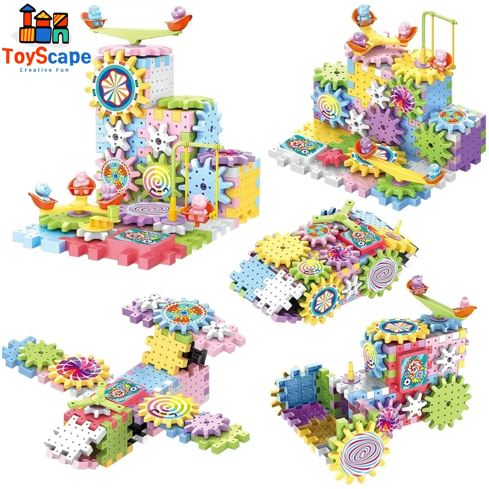 83-Piece Electric Gear Building Blocks Set - Image 8